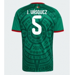 Mexico Johan Vasquez #5 Hjemmedrakt VM 2026 Kortermet