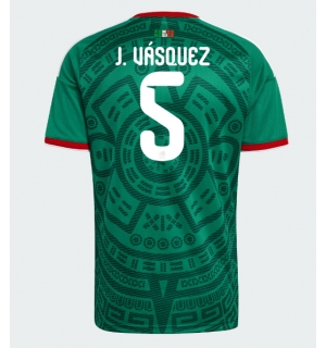Mexico Johan Vasquez #5 Hjemmedrakt VM 2026 Kortermet