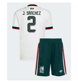 Mexico Jorge Sanchez #2 Bortedraktsett Barn VM 2026 Kortermet (+ Korte bukser)