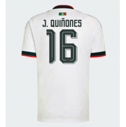 Mexico Julian Quinones #16 Bortedrakt VM 2026 Kortermet