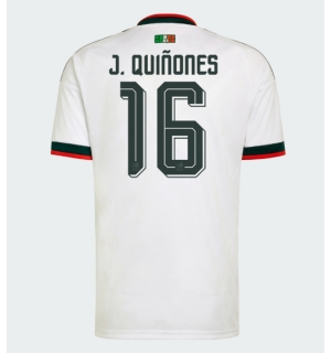 Mexico Julian Quinones #16 Bortedrakt VM 2026 Kortermet