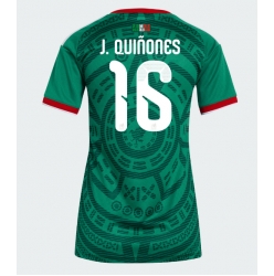 Mexico Julian Quinones #16 Hjemmedrakt Dame VM 2026 Kortermet
