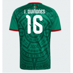Mexico Julian Quinones #16 Hjemmedrakt VM 2026 Kortermet
