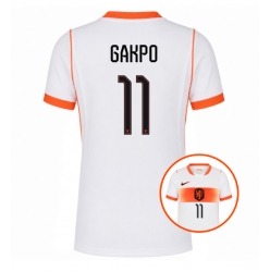 Nederland Cody Gakpo #11 Bortedrakt Dame VM 2026 Kortermet