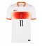 Nederland Cody Gakpo #11 Bortedrakt VM 2026 Kortermet Nederland Cody Gakpo #11 Bortedrakt VM 2026 Kortermet