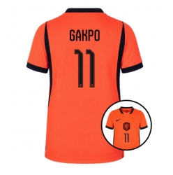Nederland Cody Gakpo #11 Hjemmedrakt Dame VM 2026 Kortermet