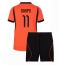 Nederland Cody Gakpo #11 Hjemmedraktsett Barn VM 2026 Kortermet (+ Korte bukser)