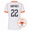 Nederland Denzel Dumfries #22 Bortedrakt Dame VM 2026 Kortermet Nederland Denzel Dumfries #22 Bortedrakt Dame VM 2026 Kortermet