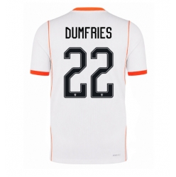 Nederland Denzel Dumfries #22 Bortedrakt VM 2026 Kortermet