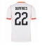 Nederland Denzel Dumfries #22 Bortedrakt VM 2026 Kortermet