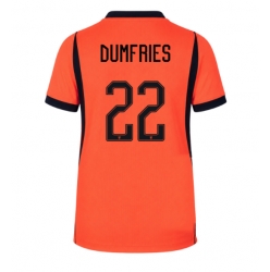 Nederland Denzel Dumfries #22 Hjemmedrakt VM 2026 Kortermet