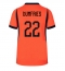 Nederland Denzel Dumfries #22 Hjemmedrakt VM 2026 Kortermet