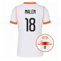 Nederland Donyell Malen #18 Bortedrakt Dame VM 2026 Kortermet