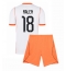 Nederland Donyell Malen #18 Bortedraktsett Barn VM 2026 Kortermet (+ Korte bukser)