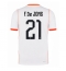 Nederland Frenkie de Jong #21 Bortedrakt VM 2026 Kortermet Nederland Frenkie de Jong #21 Bortedrakt VM 2026 Kortermet