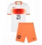 Nederland Frenkie de Jong #21 Bortedraktsett Barn VM 2026 Kortermet (+ Korte bukser)