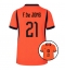 Nederland Frenkie de Jong #21 Hjemmedrakt Dame VM 2026 Kortermet Nederland Frenkie de Jong #21 Hjemmedrakt Dame VM 2026 Kortermet