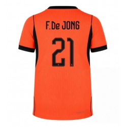 Nederland Frenkie de Jong #21 Hjemmedrakt VM 2026 Kortermet