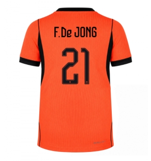 Nederland Frenkie de Jong #21 Hjemmedrakt VM 2026 Kortermet