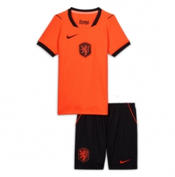 Nederland Hjemmedraktsett Barn VM 2026 Kortermet (+ Korte bukser)