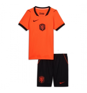 Nederland Hjemmedraktsett Barn VM 2026 Kortermet (+ Korte bukser)