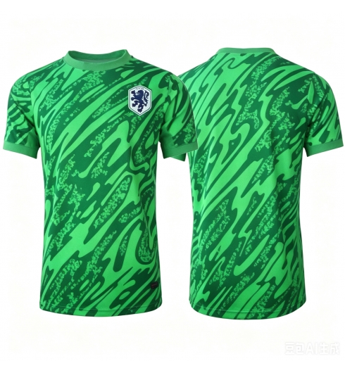 Nederland Keeper Bortedrakt VM 2026 Kortermet Nederland Keeper Bortedrakt VM 2026 Kortermet