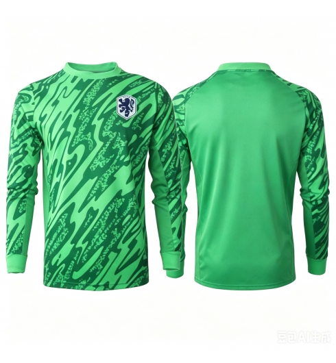 Nederland Keeper Bortedrakt VM 2026 Langermet Nederland Keeper Bortedrakt VM 2026 Langermet