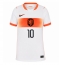 Nederland Memphis Depay #10 Bortedrakt Dame VM 2026 Kortermet
