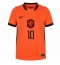 Nederland Memphis Depay #10 Hjemmedrakt Dame VM 2026 Kortermet