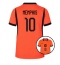 Nederland Memphis Depay #10 Hjemmedrakt Dame VM 2026 Kortermet