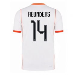 Nederland Tijjani Reijnders #14 Bortedrakt VM 2026 Kortermet