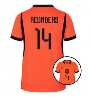 Nederland Tijjani Reijnders #14 Hjemmedrakt Dame VM 2026 Kortermet