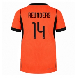 Nederland Tijjani Reijnders #14 Hjemmedrakt VM 2026 Kortermet