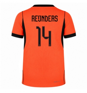 Nederland Tijjani Reijnders #14 Hjemmedrakt VM 2026 Kortermet