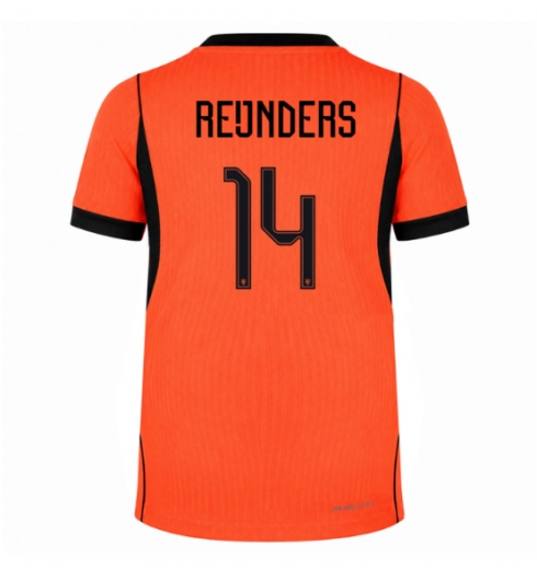Nederland Tijjani Reijnders #14 Hjemmedrakt VM 2026 Kortermet Nederland Tijjani Reijnders #14 Hjemmedrakt VM 2026 Kortermet