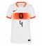 Nederland Virgil van Dijk #4 Bortedrakt Dame VM 2026 Kortermet Nederland Virgil van Dijk #4 Bortedrakt Dame VM 2026 Kortermet