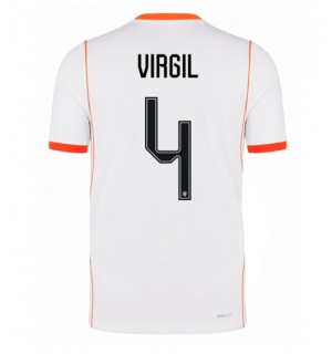 Nederland Virgil van Dijk #4 Bortedrakt VM 2026 Kortermet