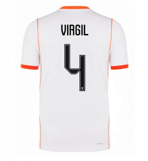 Nederland Virgil van Dijk #4 Bortedrakt VM 2026 Kortermet Nederland Virgil van Dijk #4 Bortedrakt VM 2026 Kortermet