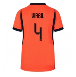 Nederland Virgil van Dijk #4 Hjemmedrakt VM 2026 Kortermet