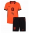 Nederland Virgil van Dijk #4 Hjemmedraktsett Barn VM 2026 Kortermet (+ Korte bukser)