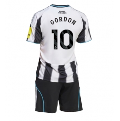 Newcastle United Anthony Gordon #10 Hjemmedraktsett Barn 2025-26 Kortermet (+ Korte bukser)
