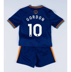 Newcastle United Anthony Gordon #10 Tredjedraktsett Barn 2025-26 Kortermet (+ Korte bukser)
