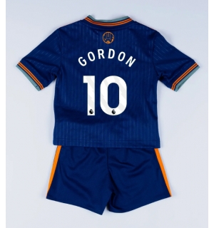 Newcastle United Anthony Gordon #10 Tredjedraktsett Barn 2025-26 Kortermet (+ Korte bukser)