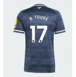 Newcastle United Bazoumana Toure #17 Bortedrakt 2026-27 Kortermet