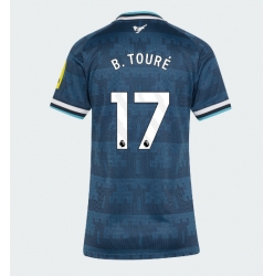 Newcastle United Bazoumana Toure #17 Bortedrakt Dame 2026-27 Kortermet