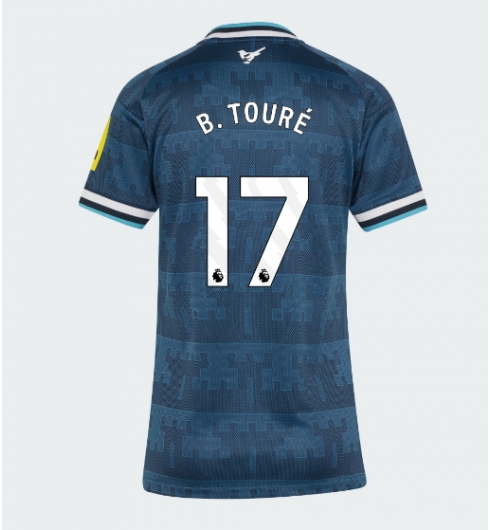 Newcastle United Bazoumana Toure #17 Bortedrakt Dame 2026-27 Kortermet Newcastle United Bazoumana Toure #17 Bortedrakt Dame 2026-27 Kortermet