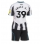 Newcastle United Bruno Guimaraes #39 Hjemmedraktsett Barn 2025-26 Kortermet (+ Korte bukser)