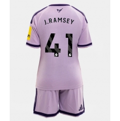 Newcastle United Jacob Ramsey #41 Tredjedraktsett Barn 2026-27 Kortermet (+ Korte bukser)