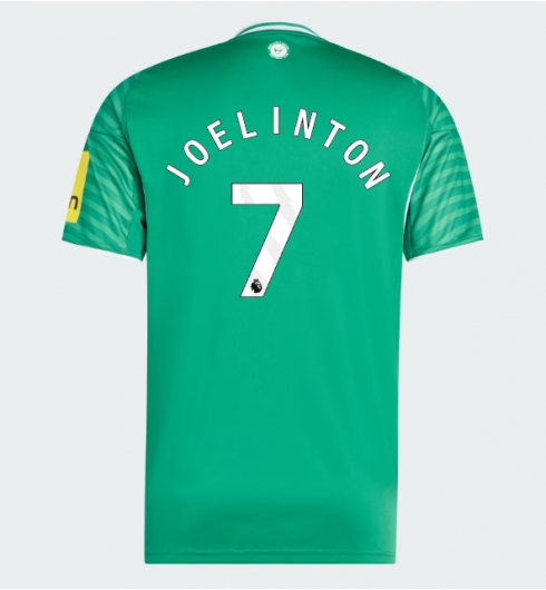 Newcastle United Joelinton #7 Bortedrakt 2025-26 Kortermet Newcastle United Joelinton #7 Bortedrakt 2025-26 Kortermet