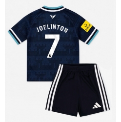 Newcastle United Joelinton #7 Bortedraktsett Barn 2026-27 Kortermet (+ Korte bukser)